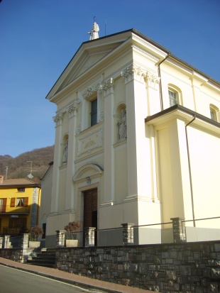 Tinteggiatura Chiesa parrocchiale di Lonno
